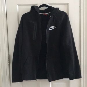 Nike black zip up hoodie!